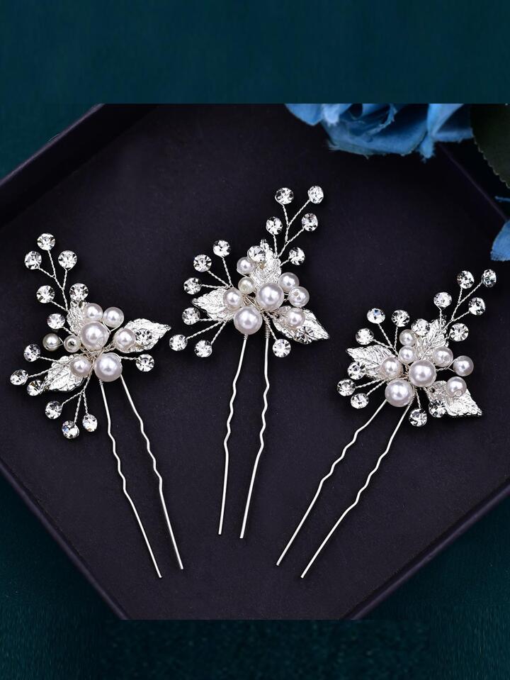 Set 3 pinzas para cabello