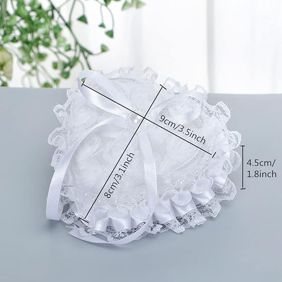Caja Corazon para anillos