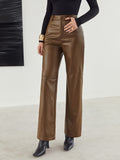 Pantalon de cuerina