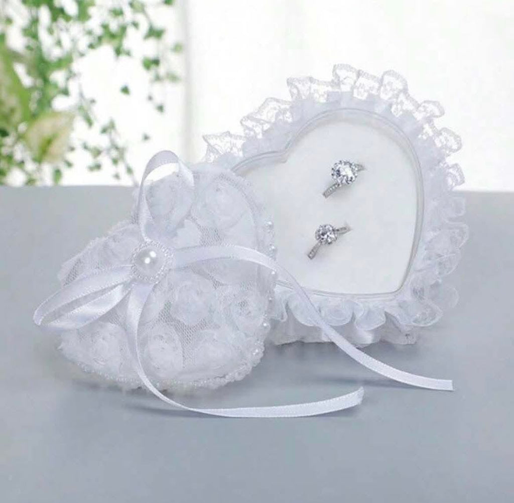 Caja Corazon para anillos