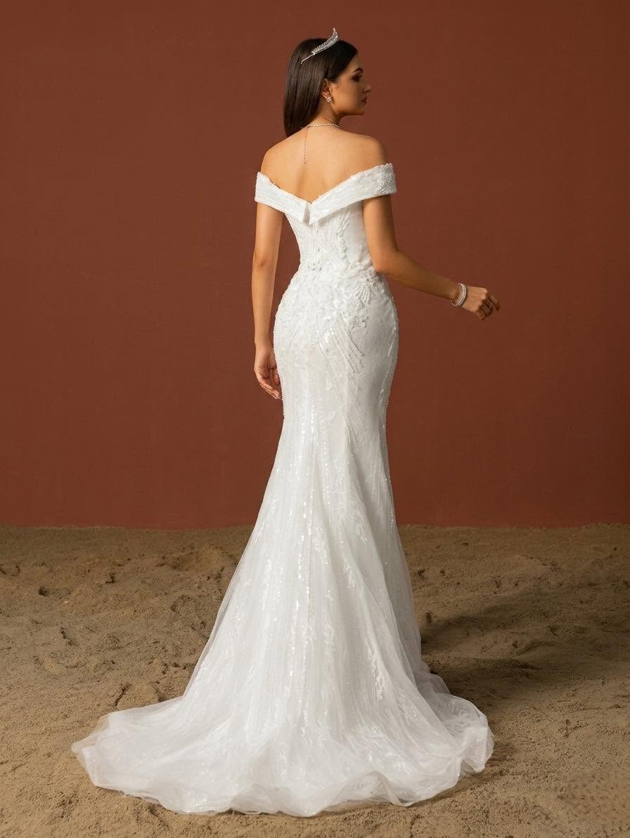 Vestido de Novia Sirena
