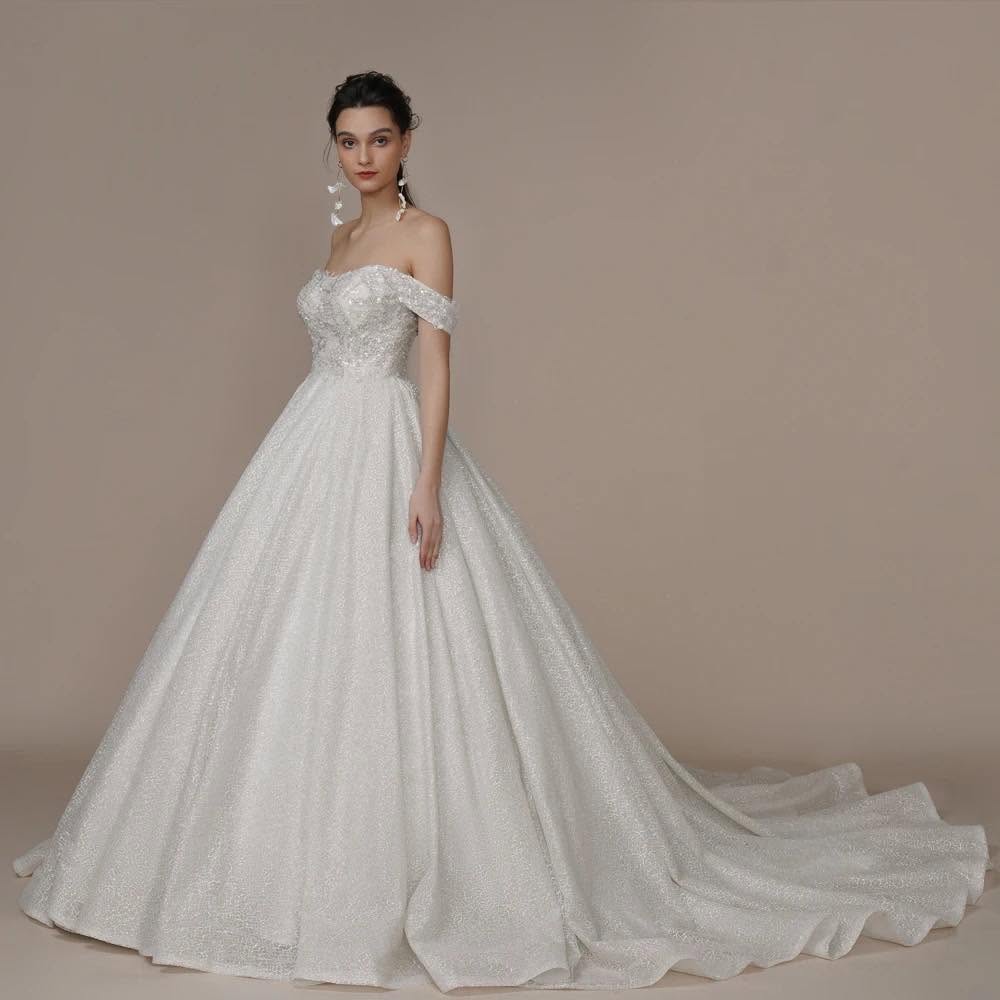 Vestido de Novia brillante