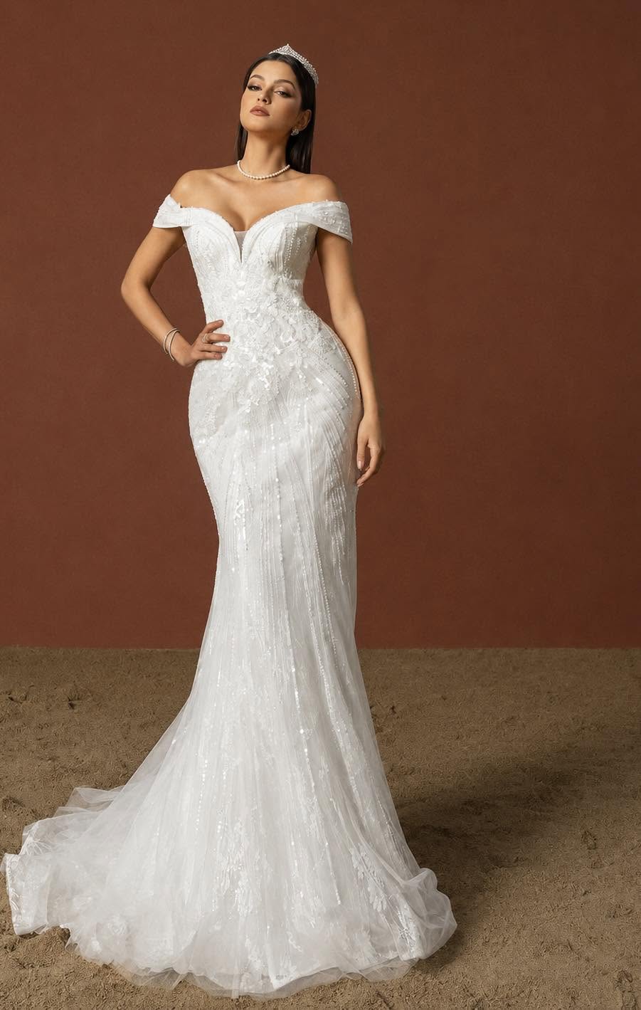Vestido de Novia Sirena