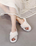 Pantuflas blancas