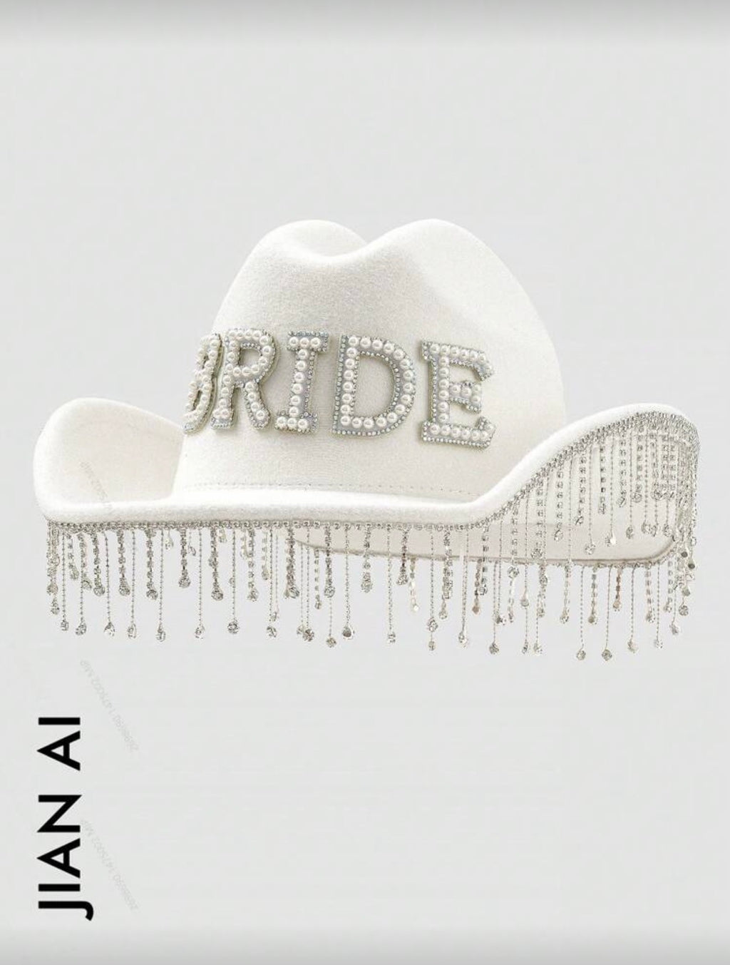 Sombrero vaquero "Bride"