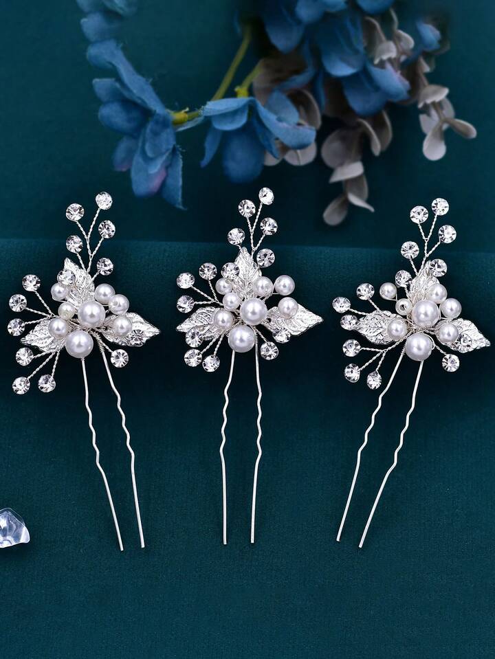 Set 3 pinzas para cabello