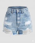 Short Jean roto