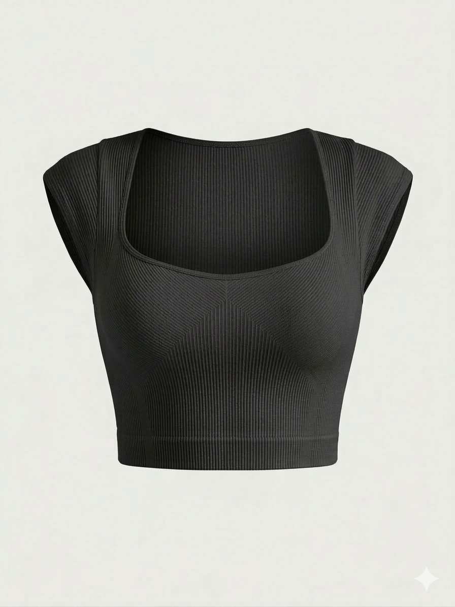 Crop top escote corazon "Dynamic"