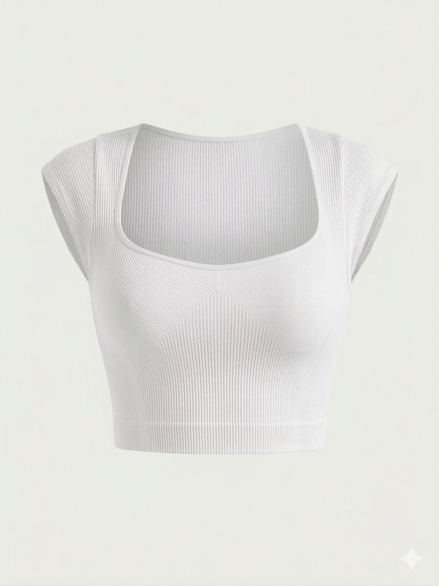 Crop top escote corazon "Dynamic"