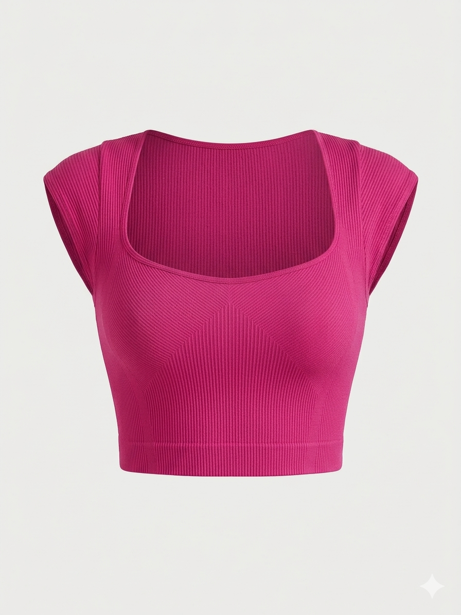 Crop top escote corazon "Dynamic"
