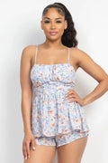 Romper Floral Celeste