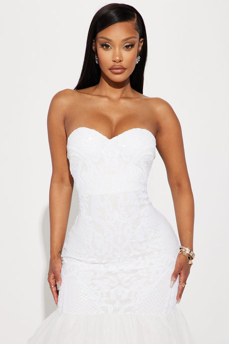 Vestido strapless "Nova"