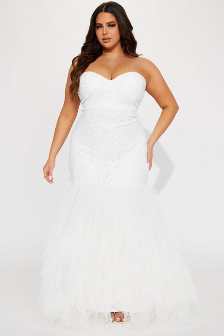 Vestido strapless "Nova"