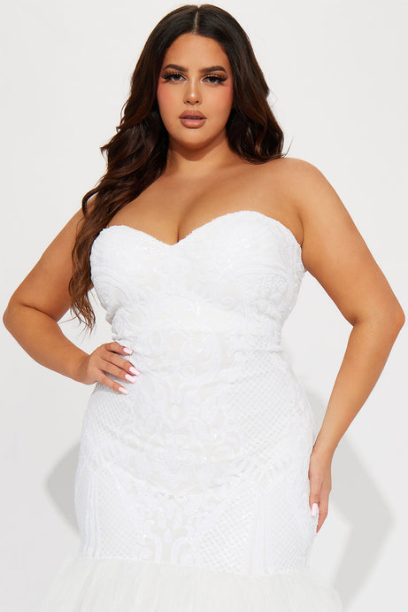 Vestido strapless "Nova"