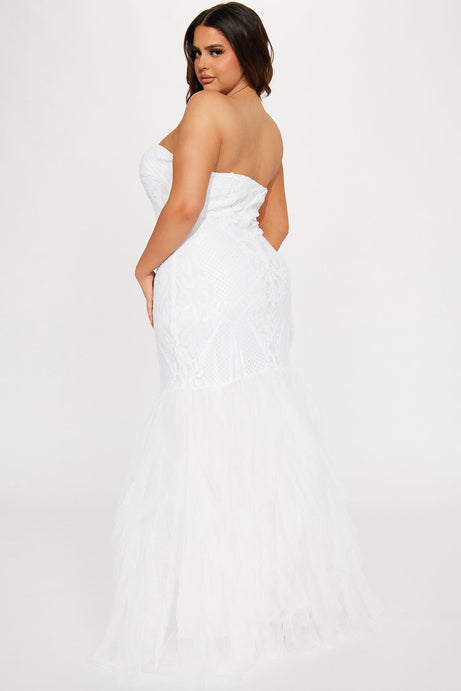 Vestido strapless "Nova"