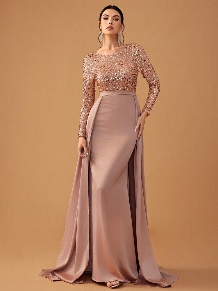 Vestido de gala "Elegance Glitz"