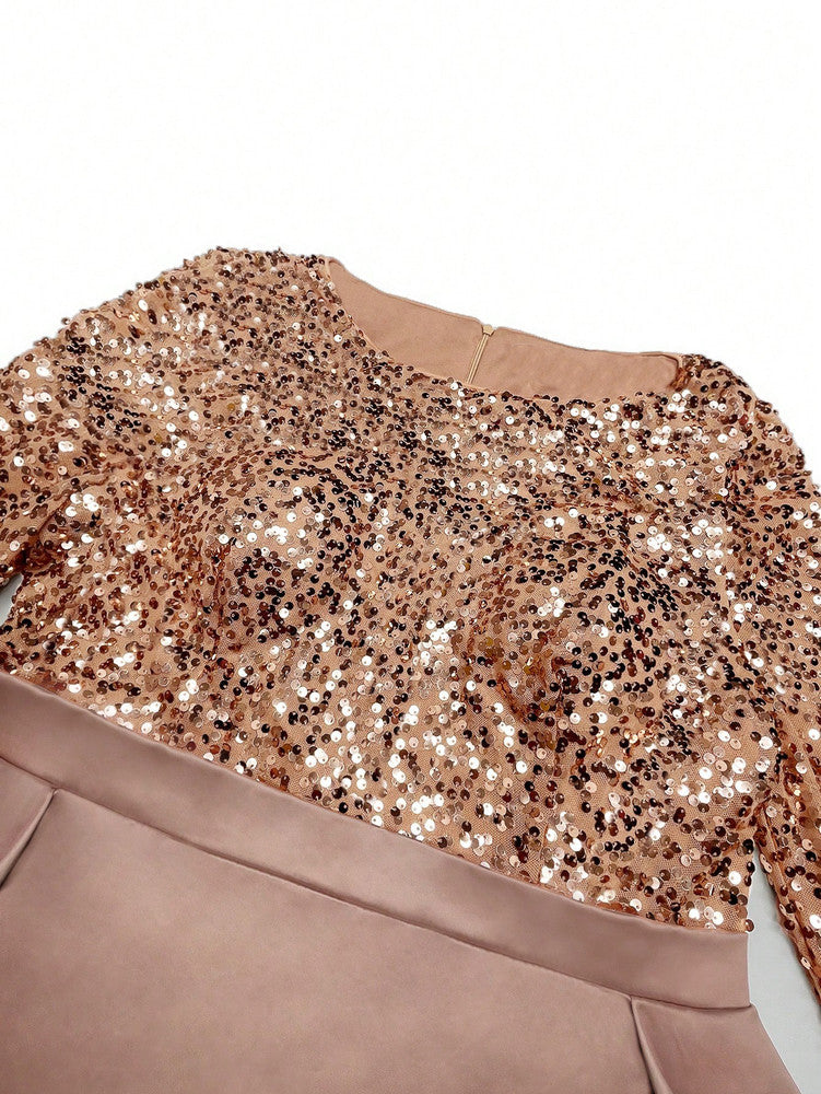 Vestido de gala "Elegance Glitz"
