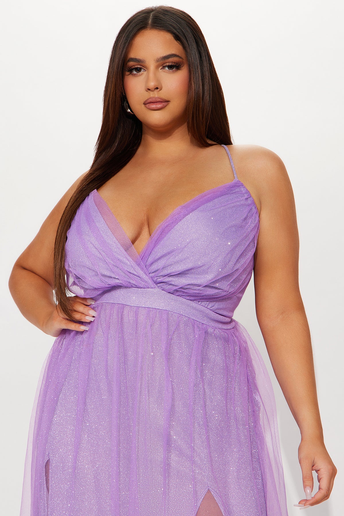 Vestido de Gala "Lavanda Estelar"