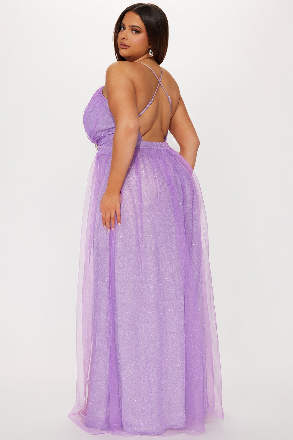 Vestido de Gala "Lavanda Estelar"