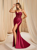 Vestido de gala "Rubí Corsetero"