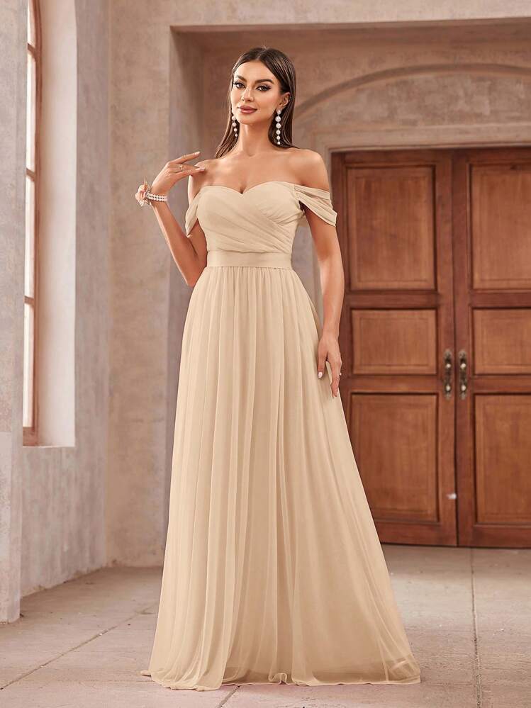 Vestido de gala "Brisa de Arena"
