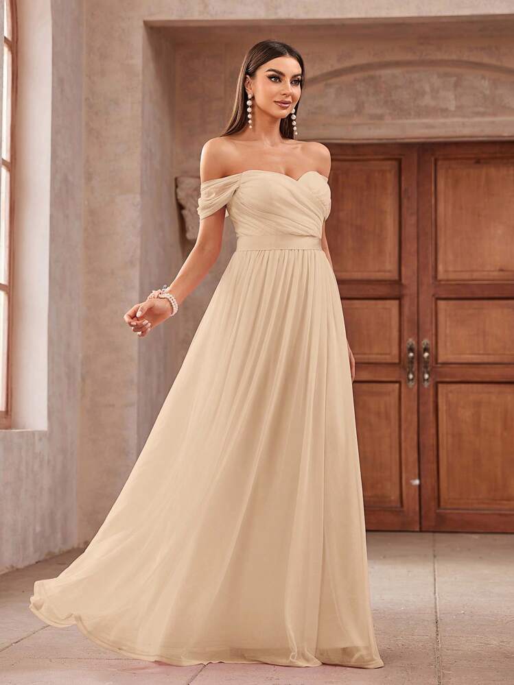 Vestido de gala "Brisa de Arena"