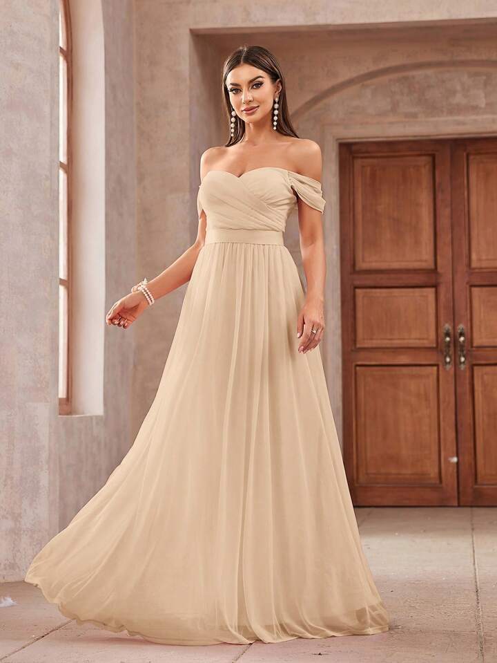Vestido de gala "Brisa de Arena"