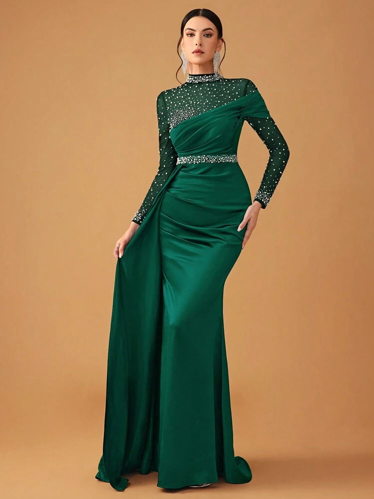 Vestido de gala "Majestad del Bosque"