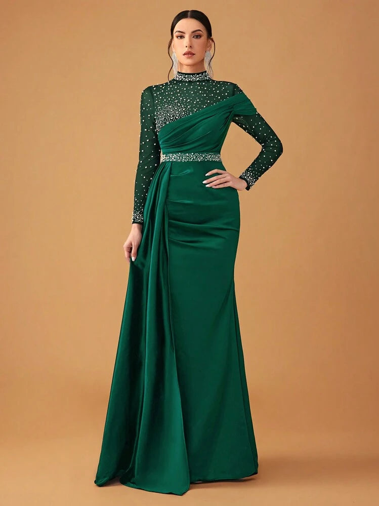 Vestido de gala "Majestad del Bosque"