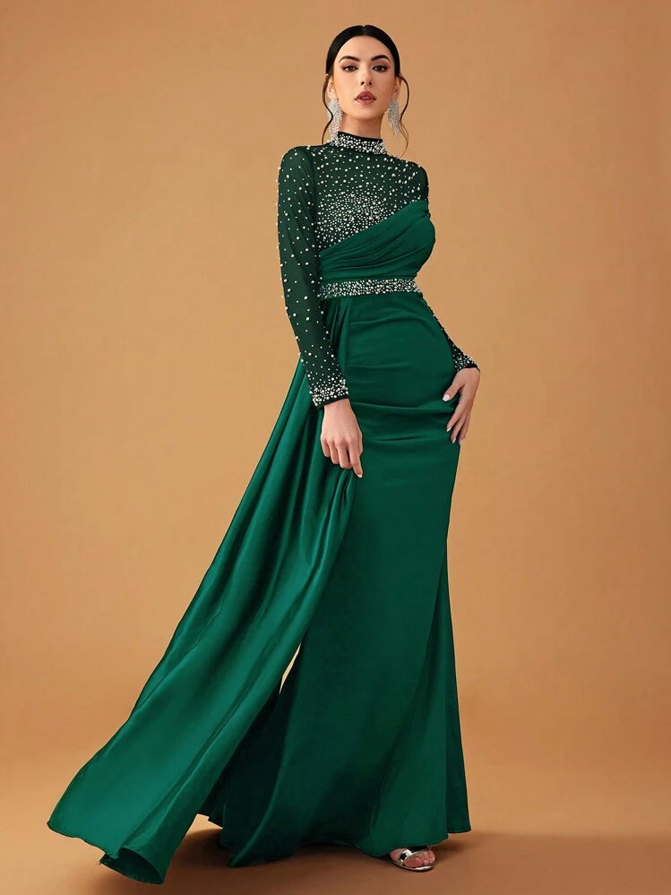 Vestido de gala "Majestad del Bosque"