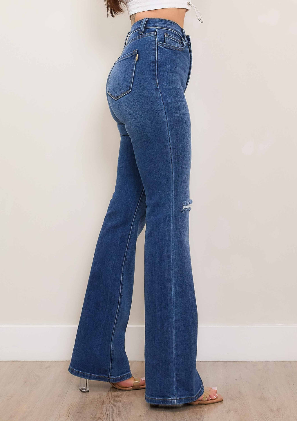 Pantalon Vibrant campana roto