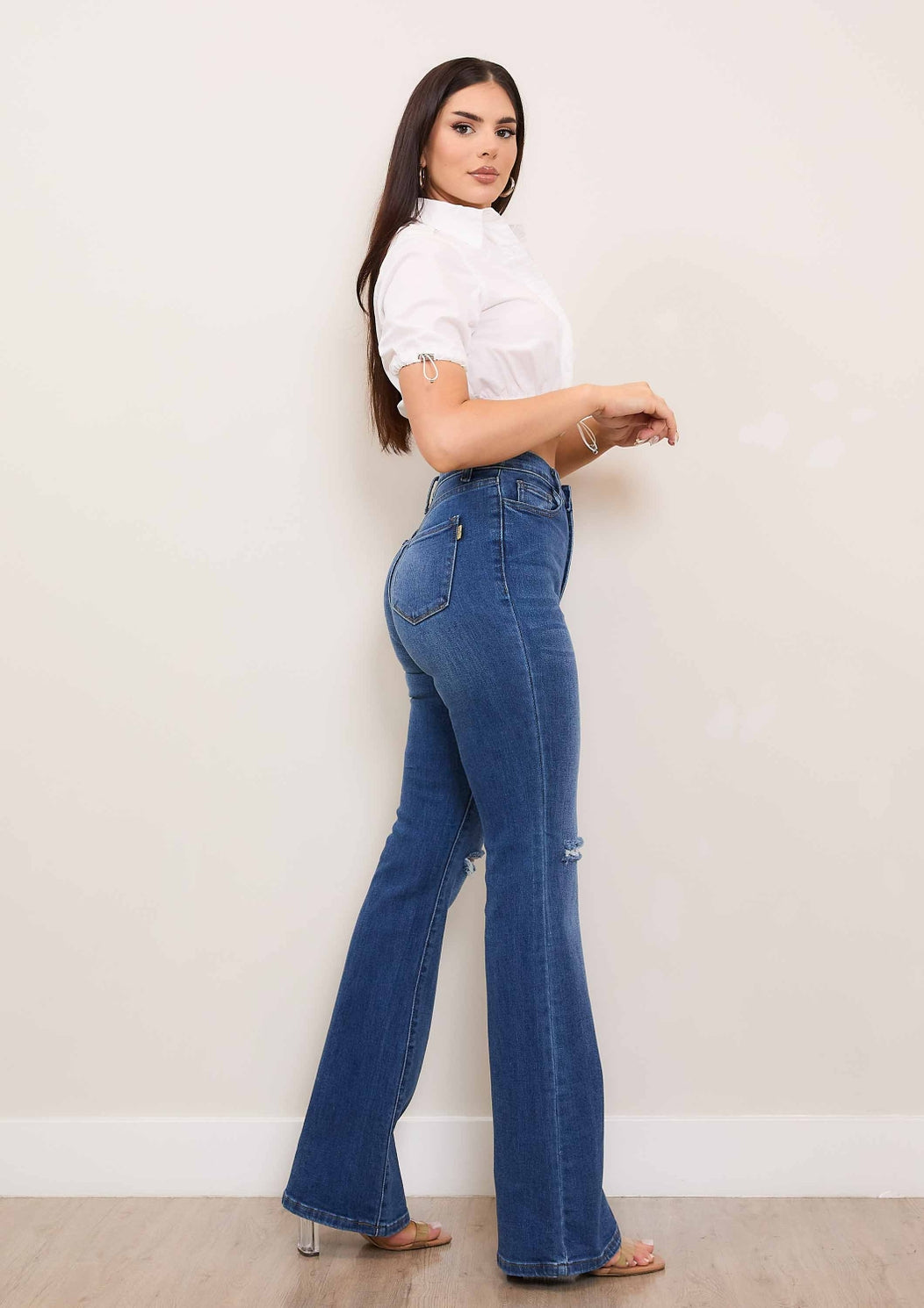 Pantalon Vibrant campana roto