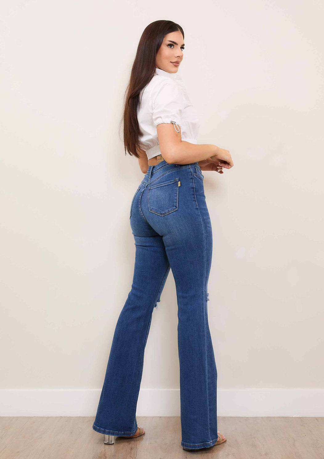 Pantalon Vibrant campana roto