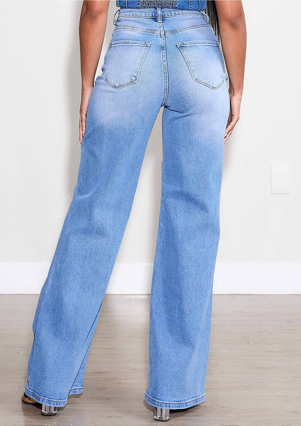 Pantalon Vibrant recto roto