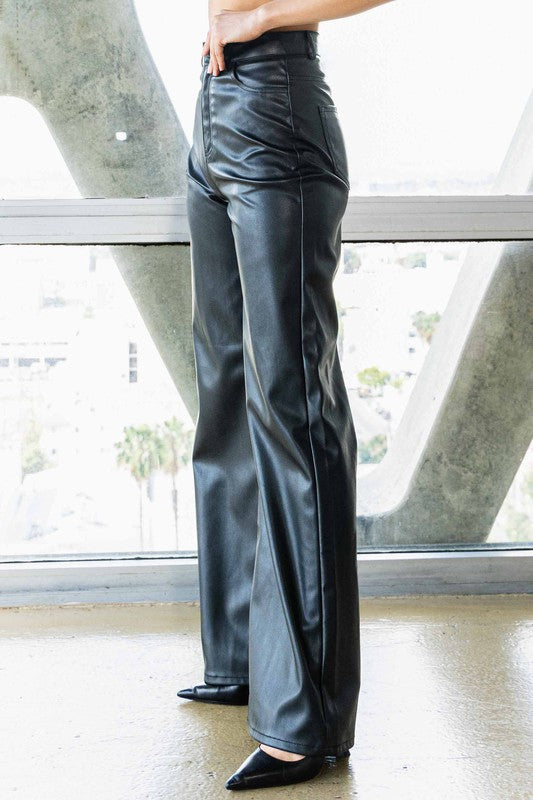 Pantalon de cuerina Vibrant