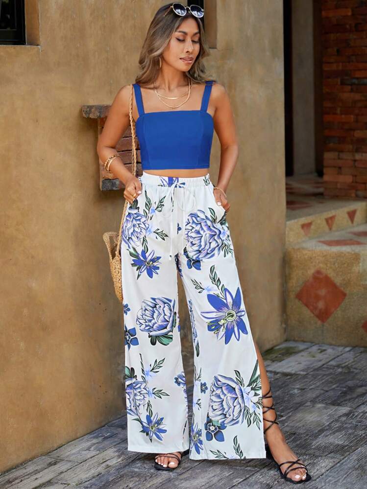 Conjunto Pantalón Floral