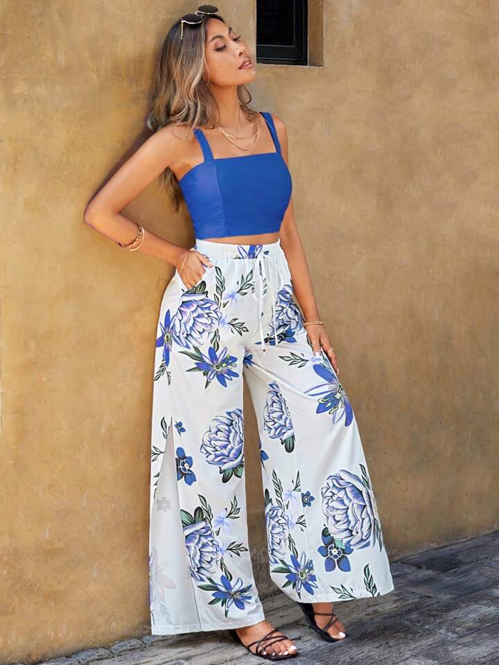 Conjunto Pantalón Floral