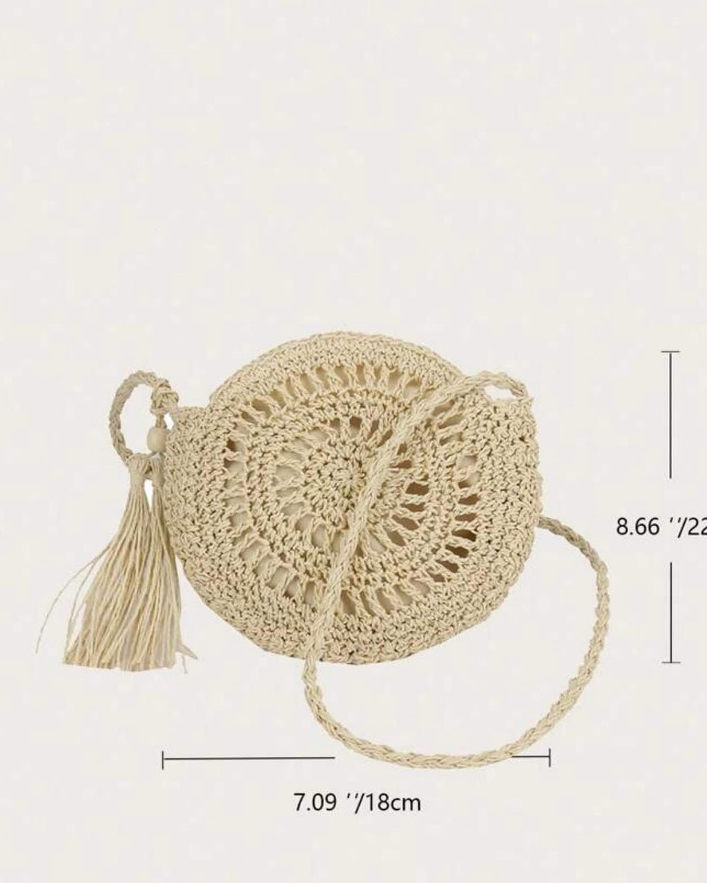 Bolso Tejido Circular