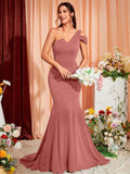 Vestido de gala "Rosa del Atardecer"