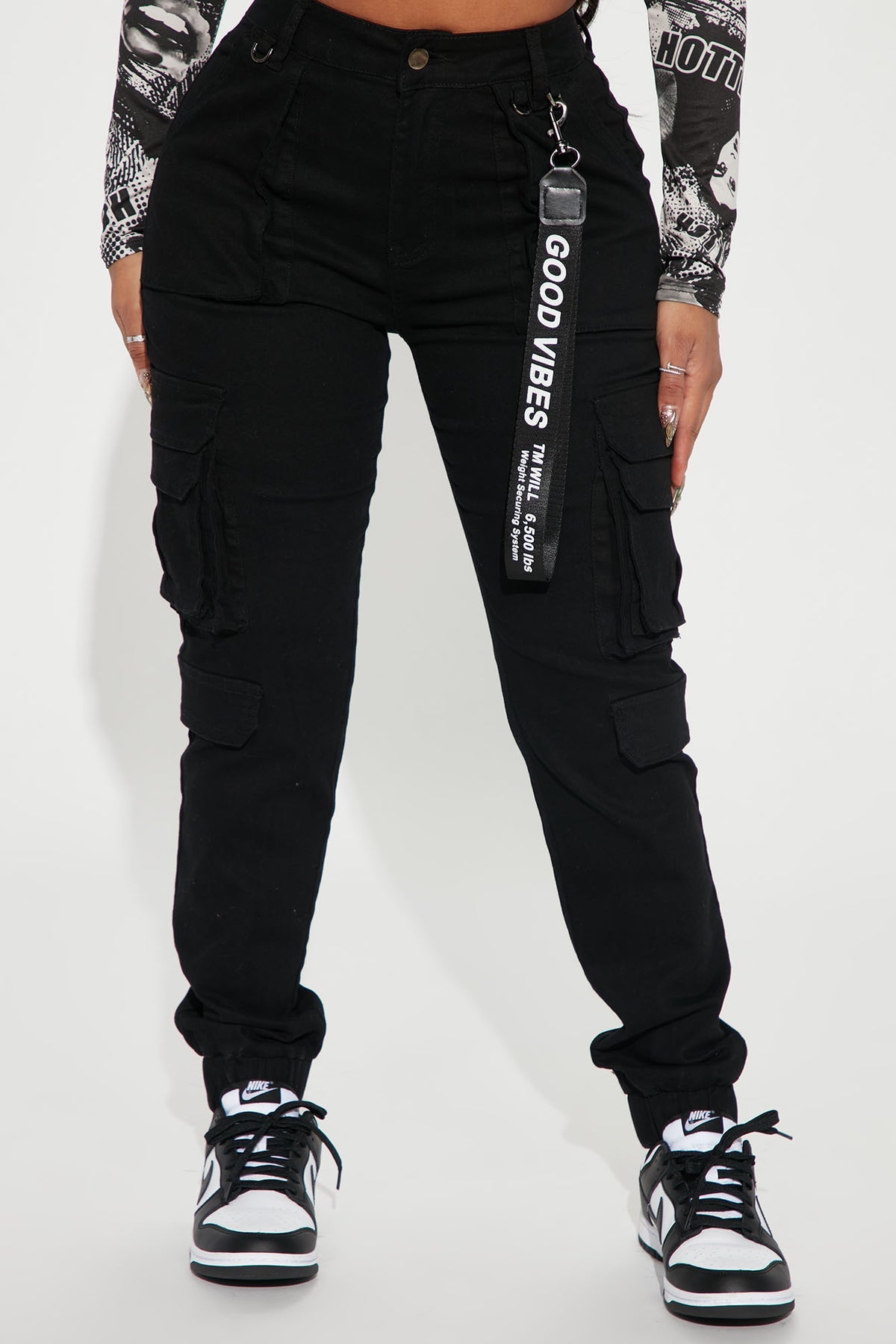 Pantalon good vibes cargo jogger