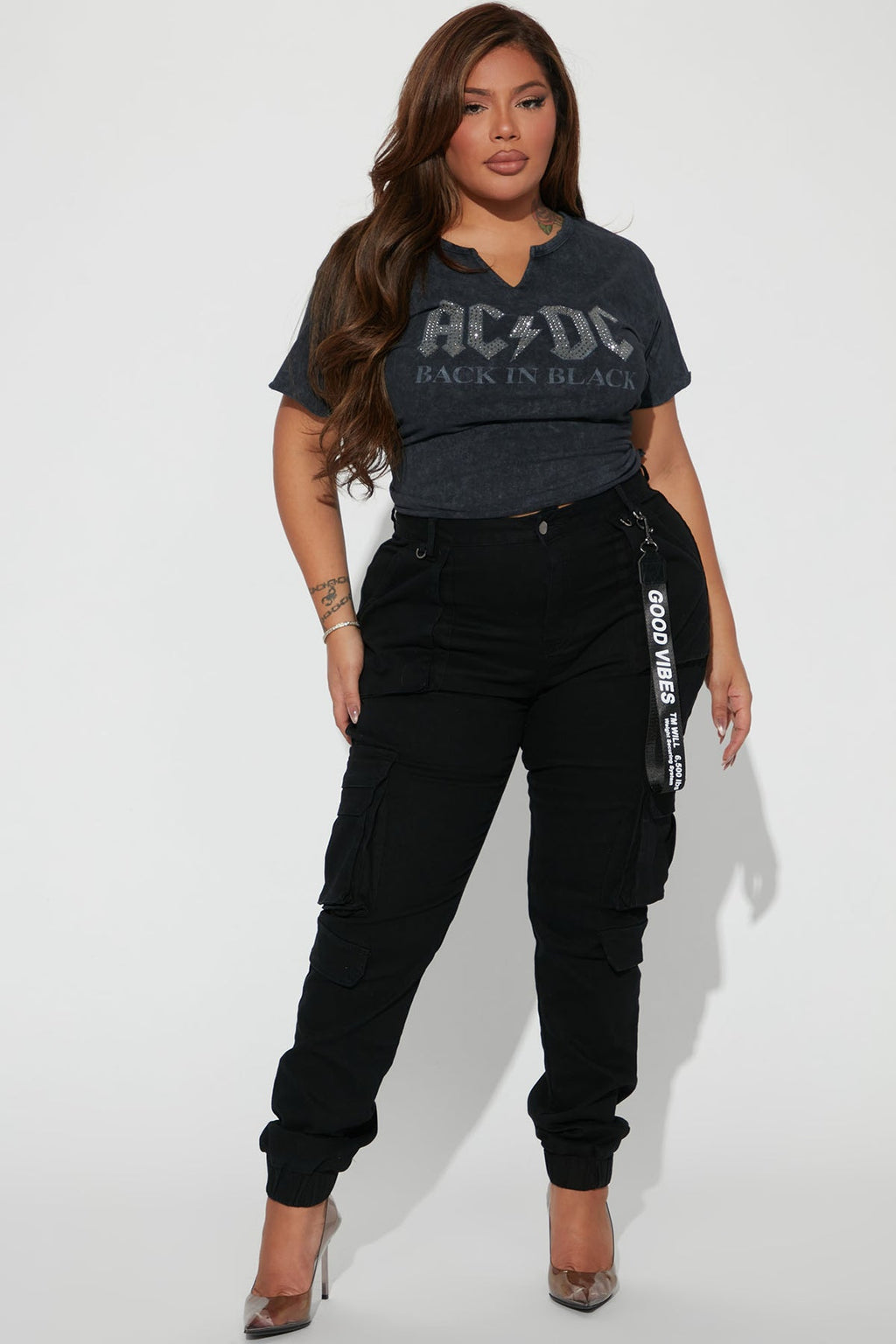 Pantalon good vibes cargo jogger