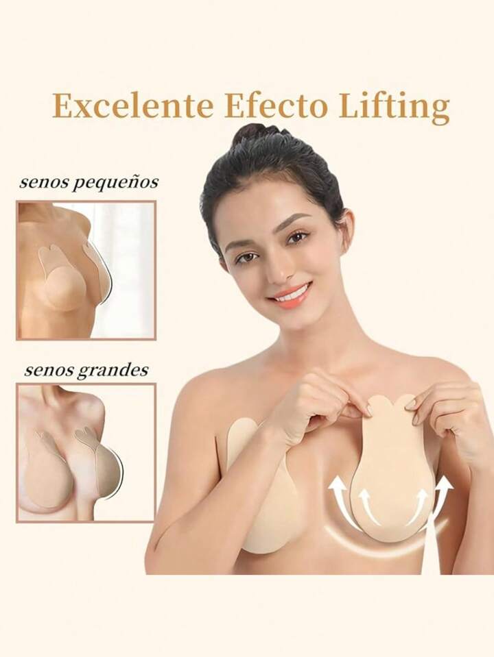 Cubre Pezón "Levanta Busto" (Efecto Conejo)