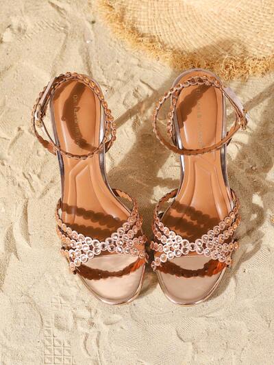 Tacones Rose Gold