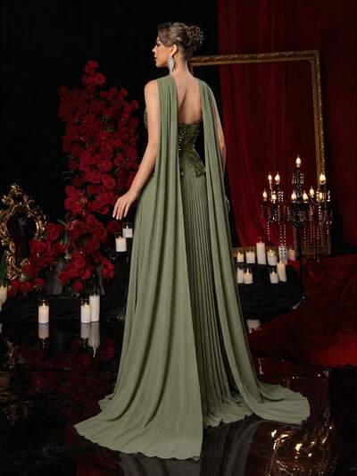 Vestido de Gala "Bosque"