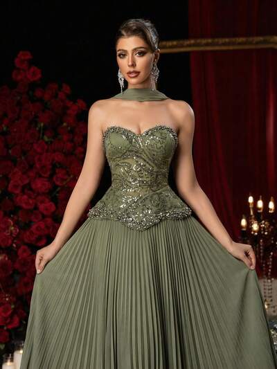 Vestido de Gala "Bosque"