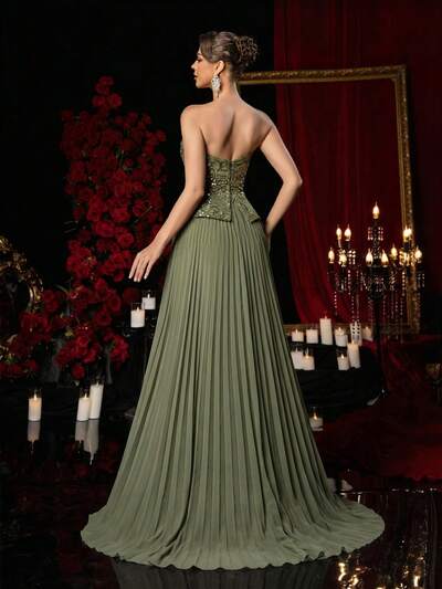 Vestido de Gala "Bosque"