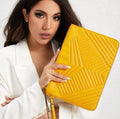 Bolso Sobre amarillo mostaza